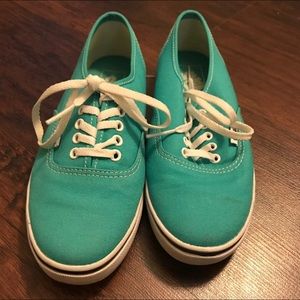 Teal/Turquoise Vans